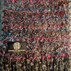 Kennebunk Weavers Multicolored Textured Scarf